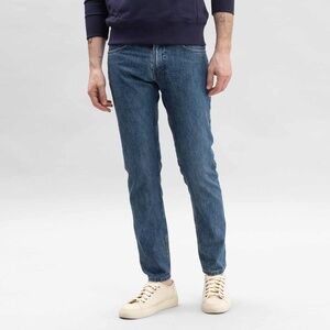 Todd Shelton Pro Soft Selvedge Denim Jeans in Mid Wash Blue Size 34 x 32